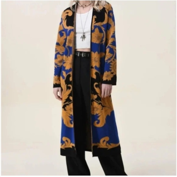 Essitam Cardigan Multicolor Size M - Picture 1 of 6
